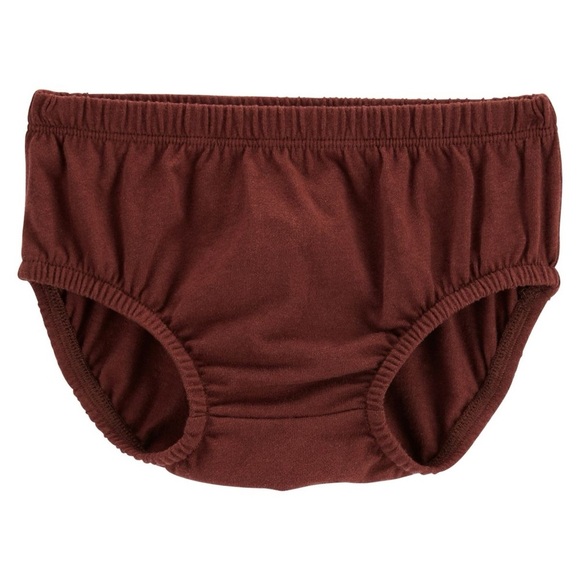 Brown Diaper Cover Baby Bloomers - Picture 1 of 4
